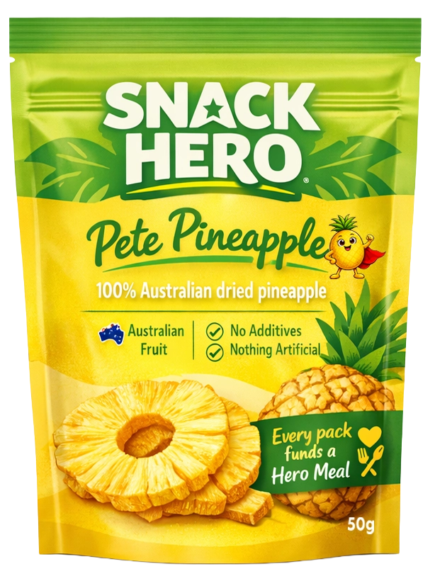 An Image of Pete Pineapple Packaging